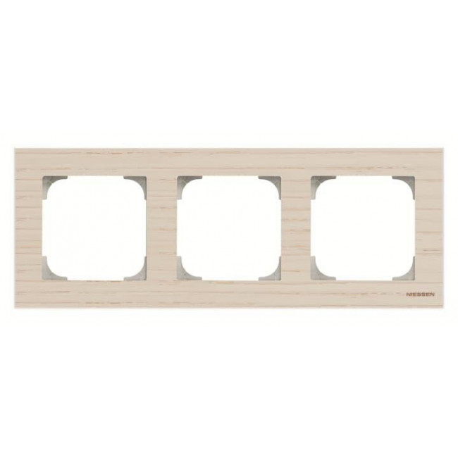 Πλαίσιο 3 Θέσεων Ξύλο 8573FR Sky ABB