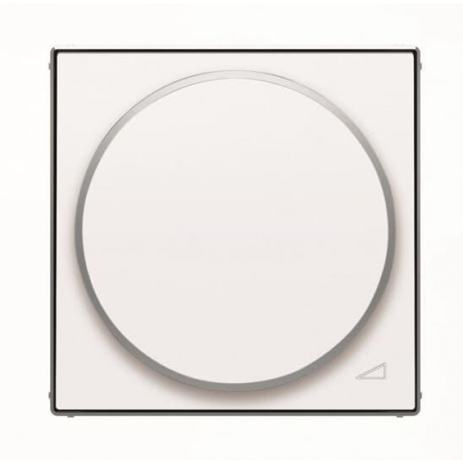 Μετώπη Περιστροφικού Dimmer Λευκό 8560.2BE Sky ABB