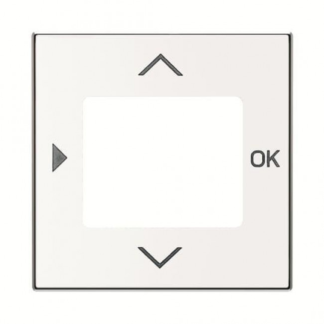 Μετώπη Θερμοστάτη Ψηφιακού Λευκό Soft 8565.3BL Sky ABB