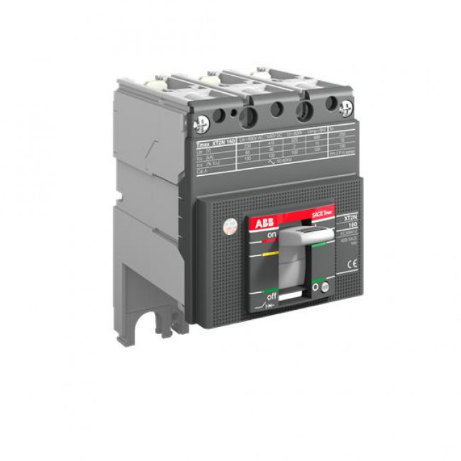Σώμα Αυτόματου Διακόπτη Ισχύος 3P 160A 50kA XT2S160 Breaking Part 3PFF ABB