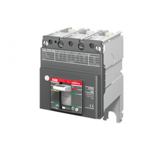 Σώμα Αυτόματου Διακόπτη Ισχύος 3P 160A 50kA XT2S160 Breaking Part 3PFF ABB