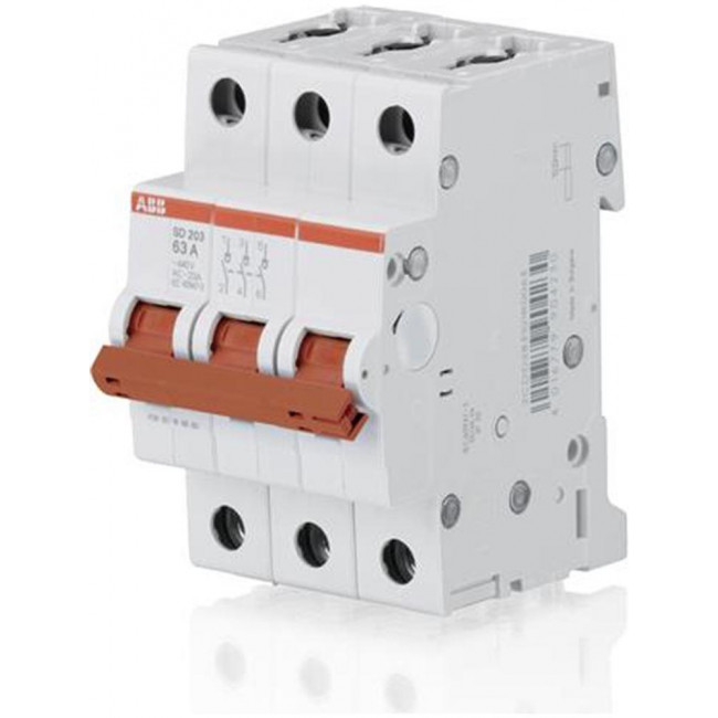 Διακόπτης Ράγας 3P 32A SD203/32 ABB