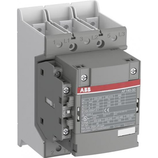 Διακόπτης Ισχύος 3P 75Kw 100-250VAC/DC AF140-30-11B-13 ABB