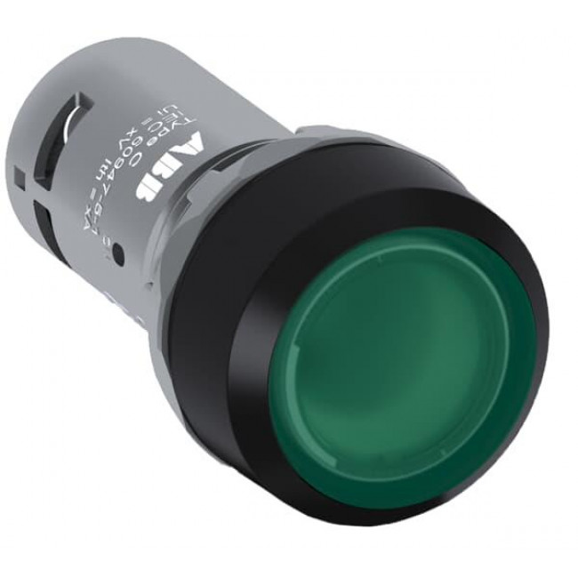 Μπουτόν Πόρτας Φ22 1NO Πράσινο Με Λυχνία 220V CP1-13G-01 ABB
