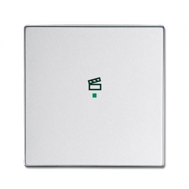 Μετώπη KNX 1 Πλήκτρου Με Σύμβολο Σενάριο Αλουμίνιο SRS-1-83 Free@home ABB