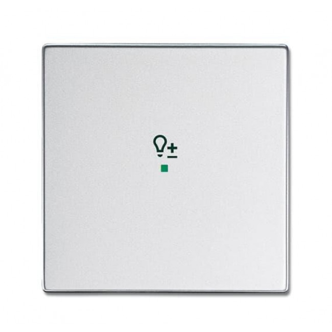 Μετώπη KNX 1 Πλήκτρου Dimmer Αλουμίνιο SRD-1-83 Free@home ABB