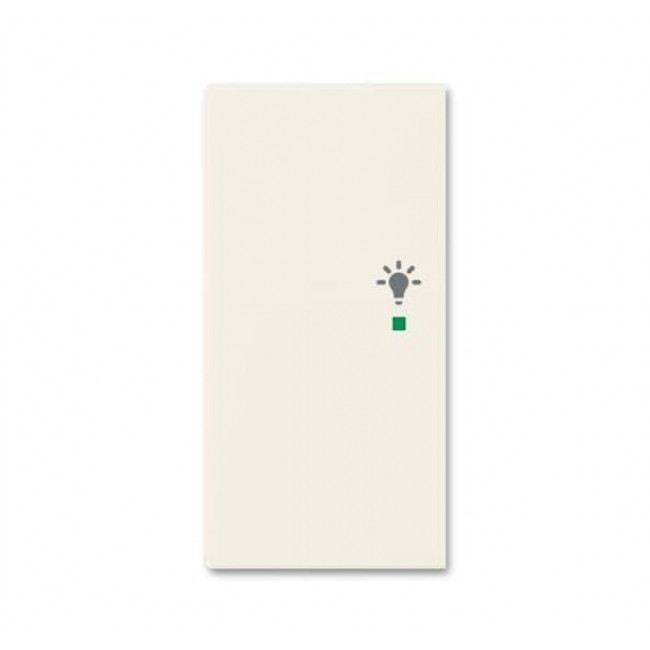 Μετώπη KNX 1/2 Πλήκτρου Με Σύμβολο Φώς Αριστερό Ζαχαρί SRL-2-L-96 Free@home Basic55 ABB