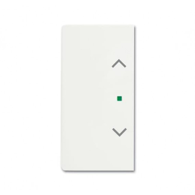 Μετώπη KNX 1/2 Πλήκτρου Ρολών Λευκό Soft SRB-2-884 Free@home ABB