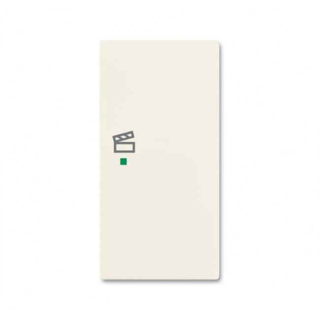 Μετώπη KNX 1/2 Πλήκτρου Με Σύμβολο Σενάριο Δεξί Ζαχαρί SRS-2-R-96 Free@home Basic55 ABB