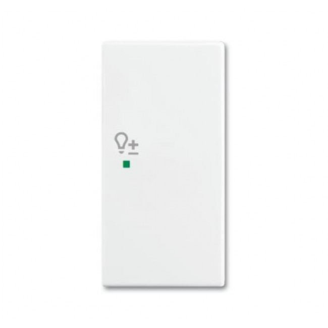 Μετώπη KNX 1/2 Πλήκτρου Dimmer Δεξί Λευκό SRD-2-R-94 Free@home Basic55 ABB