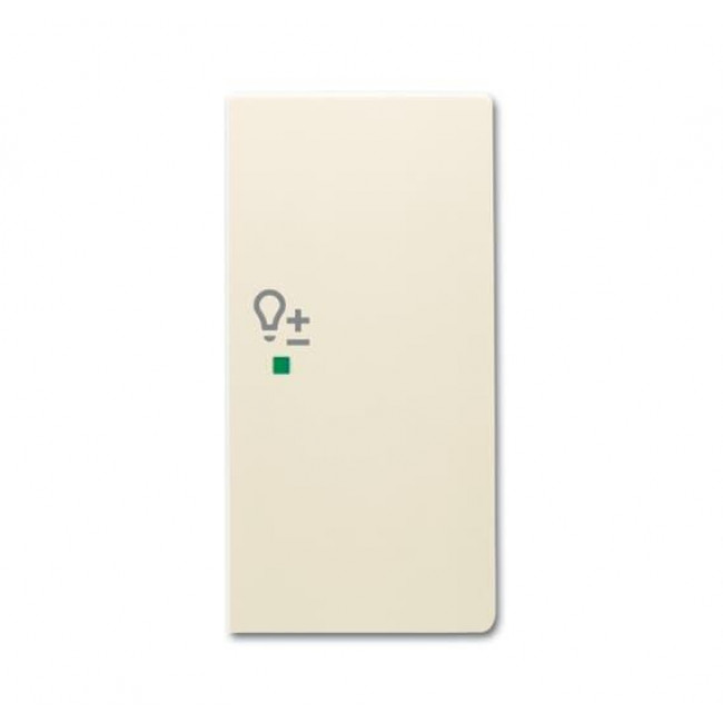 Μετώπη KNX 1/2 Πλήκτρου Dimmer Δεξί Κρέμ SRD-1-R-82 Free@home ABB