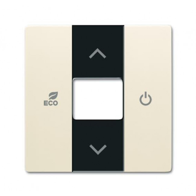 Μετώπη KNX Θερμοστάτη Κρέμ CP-RTC-82 Free@home ABB
