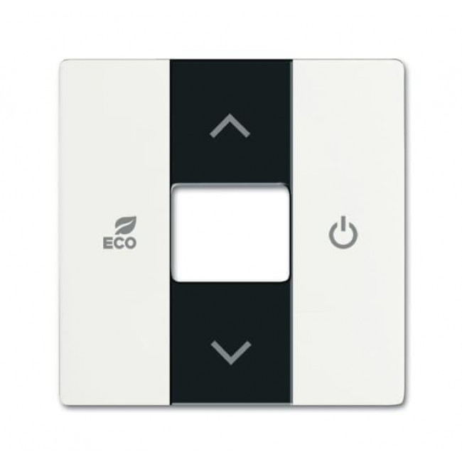 Μετώπη KNX Θερμοστάτη Λευκό Soft CP-RTC-884 Free@home ABB