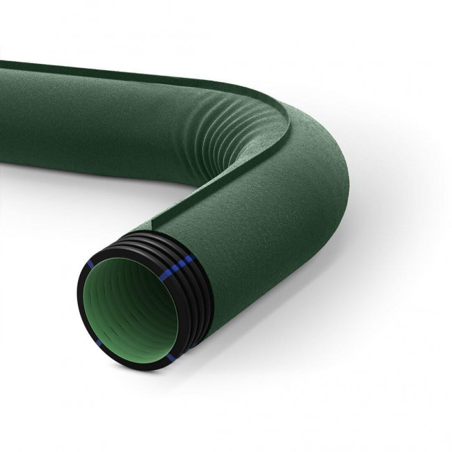 Σωλήνα Αποστράγγισης Σπιράλ Φ63 Με Γεούφασμα SN4 GeoDrain ΚΟΥΒΙΔΗΣ