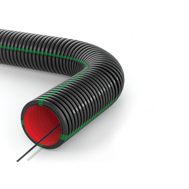 Σωλήνα Σπιραλ Φ75 (50mt) Με Πράσινη Σήμανση GeonFlex ISR ΚΟΥΒΙΔΗΣ