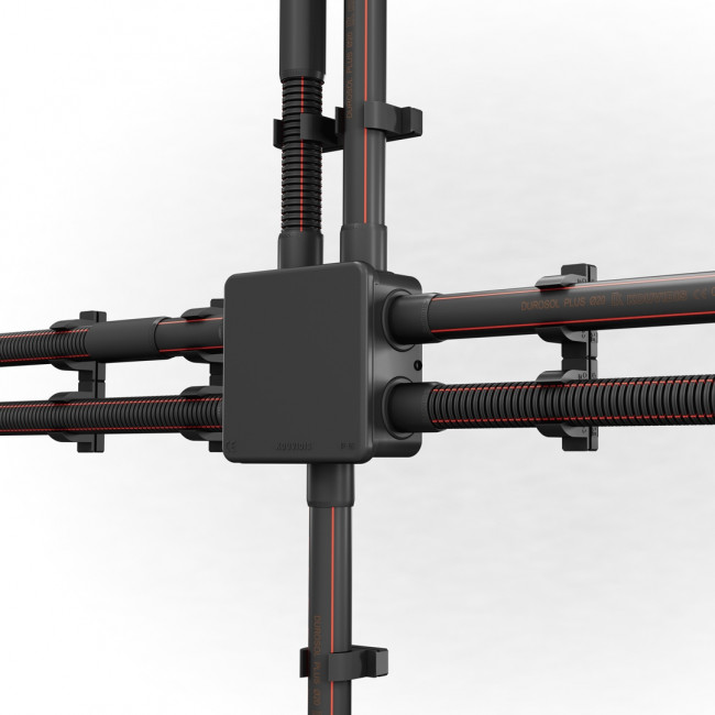 Σωλήνα Σπιράλ Φ20 Με Πράσιννη Σήμανση DuroFlex Plus ISR ΚΟΥΒΙΔΗΣ