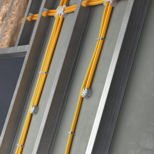 Σωλήνα Σπιράλ Φ25 Με Πράσινη Σήμανση SuperFlex Plus ISR ΚΟΥΒΙΔΗΣ