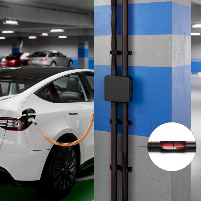 Κουτί Διακλάδωσης 82x82x43mm Επίτοιχο Durosol Plus ISR ΚΟΥΒΙΔΗΣ