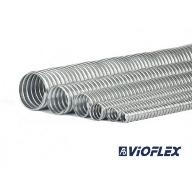 Σωλήνα Σπιράλ Μεταλλική Φ34 MetaFlex VIOFLEX