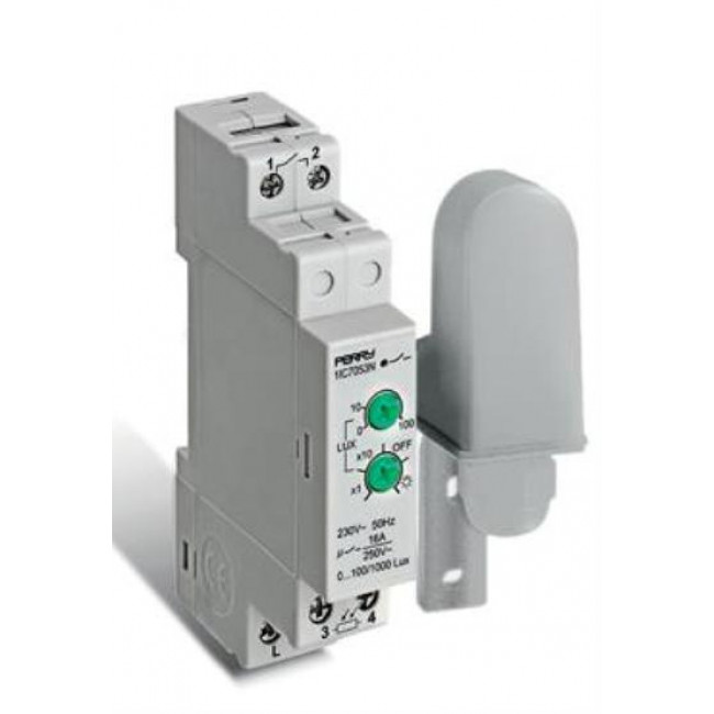 Διακόπτης Λυκόφωτος Ράγας 1IC7053N PERRY ELECTRIC