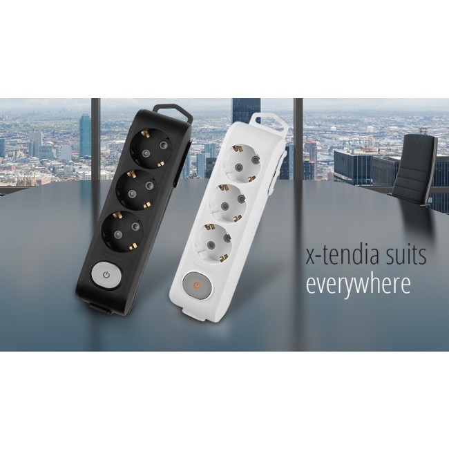 Πολύπριζο 3 Σούκο Με Διακόπτη 1.5m Λευκό WLTA04312WH PANASONIC