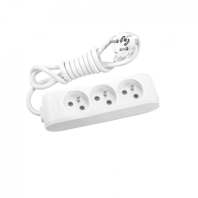 Πολύπριζο 3 Σούκο 5m Λευκό WLTB04352WH PANASONIC