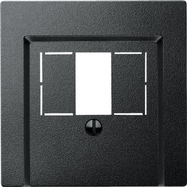Μετώπη Πρίζας Ηχείων Ή HDMI Ανθρακί 297914 System-M MERTEN