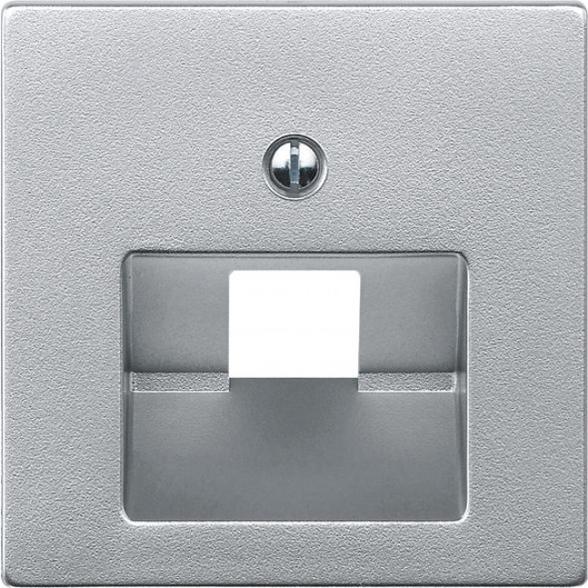 Μετώπη Πρίζας Δικτύου RJ45 Αλουμίνιο 298360 System-M MERTEN