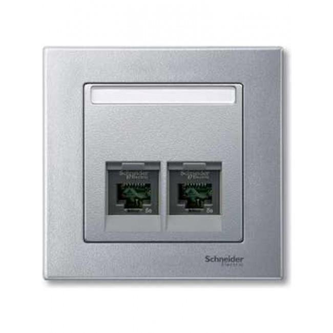 Πλαίσιο 1 Θέσης Αλουμίνιο 486160 System-M MERTEN