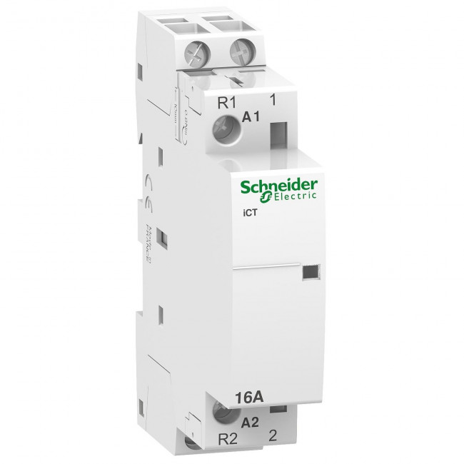 Ρελέ Ισχύος Ράγας 2P 16A 1NO+1NC 24VAC A9C22115 SCHNEIDER ELECTRIC