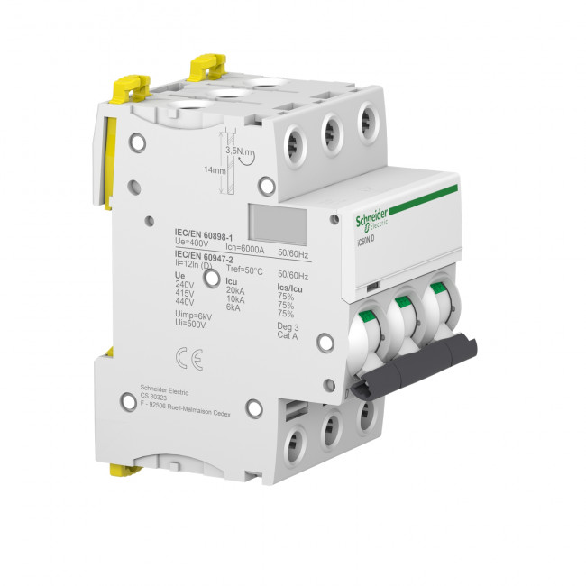 Αυτόματη Ασφάλεια 3P D 25A 6kA A9F75325 SCHNEIDER ELECTRIC