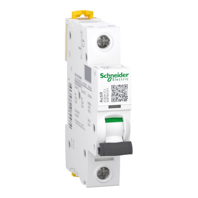 Αυτόματη Ασφάλεια 1P C 1A 10kA A9F84101 SCHNEIDER ELECTRIC