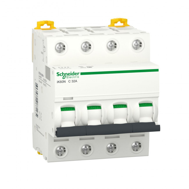 Αυτόματη Ασφάλεια 4P C 32A 6kA A9K24432 SCHNEIDER ELECTRIC