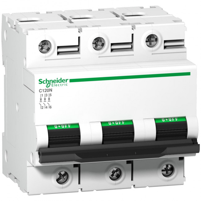 Αυτόματη Ασφάλεια 3P C 80A 10kA A9N18365 SCHNEIDER ELECTRIC