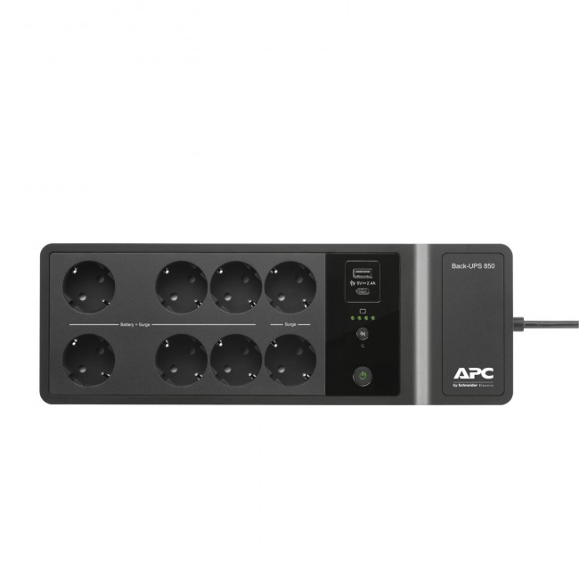 Ups Line Interactive 850VA-520W Με USB Type-C Και A BE850G2-GR APC