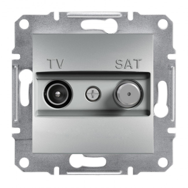 Πρίζα TV-SAT Τερματική 1dB Αλουμίνιο EPH3400161 ASFORA