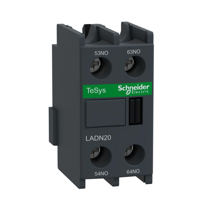 Βοηθητική Επαφή 2NO Για Tesys D Και Tesys F Διακόπτες LADN20 SCHNEIDER ELECTRIC