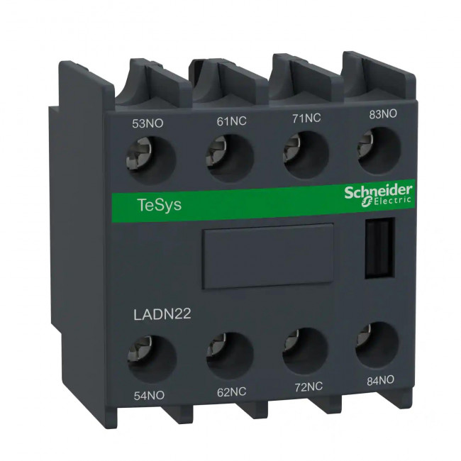 Βοηθητική Επαφή 2NO + 2NC Για Tesys D Και Tesys F Διακόπτες LADN22 SCHNEIDER ELECTRIC