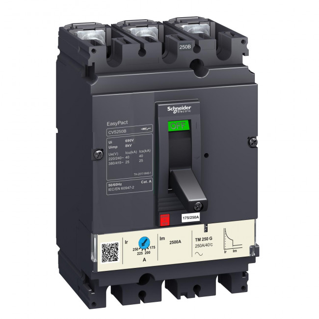 Αυτόματος Διακόπτης Ισχύος 3P 25A 25kA LV510301 SCHNEIDER ELECTRIC