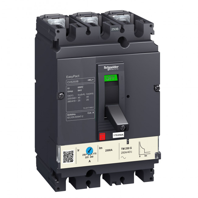 Αυτόματος Διακόπτης Ισχύος 3P 100A 36kA LV510337 SCHNEIDER ELECTRIC