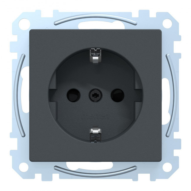 Πρίζα Σούκο Ασφαλείας Ανθρακί MEG2300-0414 System-M MERTEN