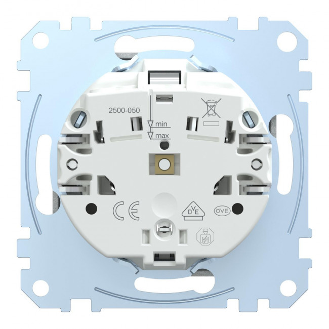 Πρίζα Σούκο Ασφαλείας Αλουμίνιο MEG2300-0460 System-M MERTEN