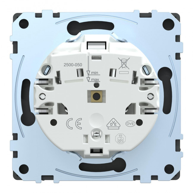 Πρίζα Σούκο Ασφαλείας Ανθρακί MEG2300-6034 System D MERTEN