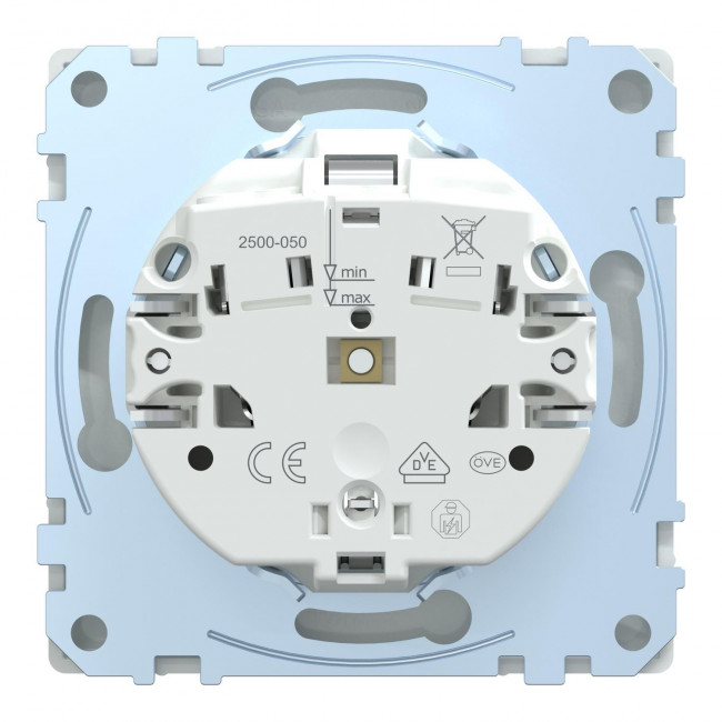 Πρίζα Σούκο Ασφαλείας Λευκό MEG2300-6035 System D MERTEN