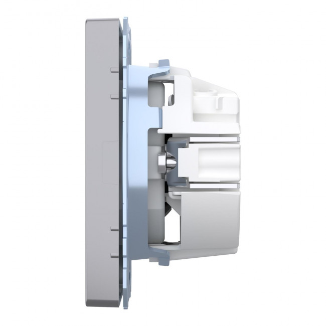 Πρίζα Σούκο Ασφαλείας Ατσάλι MEG2300-6036 System D MERTEN