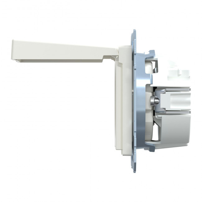 Πρίζα Σούκο Ασφαλείας Με Καπάκι Λευκό MEG2310-0319 System-M MERTEN