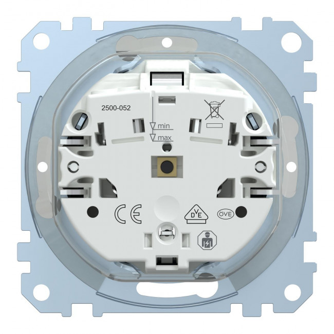 Πρίζα Σούκο Ασφαλείας Με Καπάκι Ανθρακί MEG2310-0414 System-M MERTEN