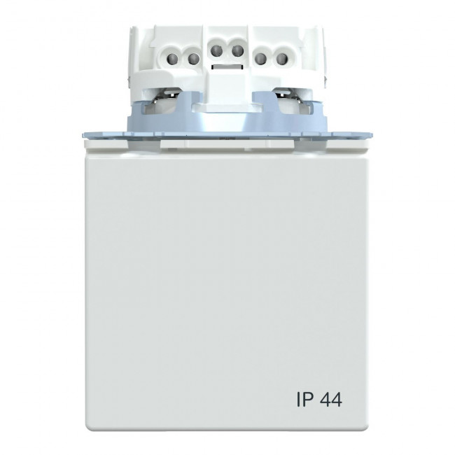 Πρίζα Σούκο Ασφαλείας Με Καπάκι Λευκό MEG2314-6035  System D MERTEN