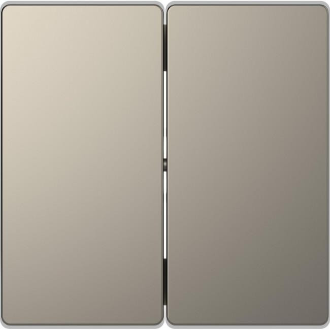 Μετώπη 2 Πλήκτρων Νίκελ MEG3400-6050 D-Life MERTEN