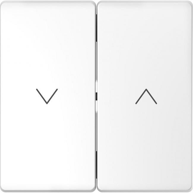 Μετώπη 2 Πλήκτρων Ρολών Λευκό MEG3855-6035 D-Life MERTEN